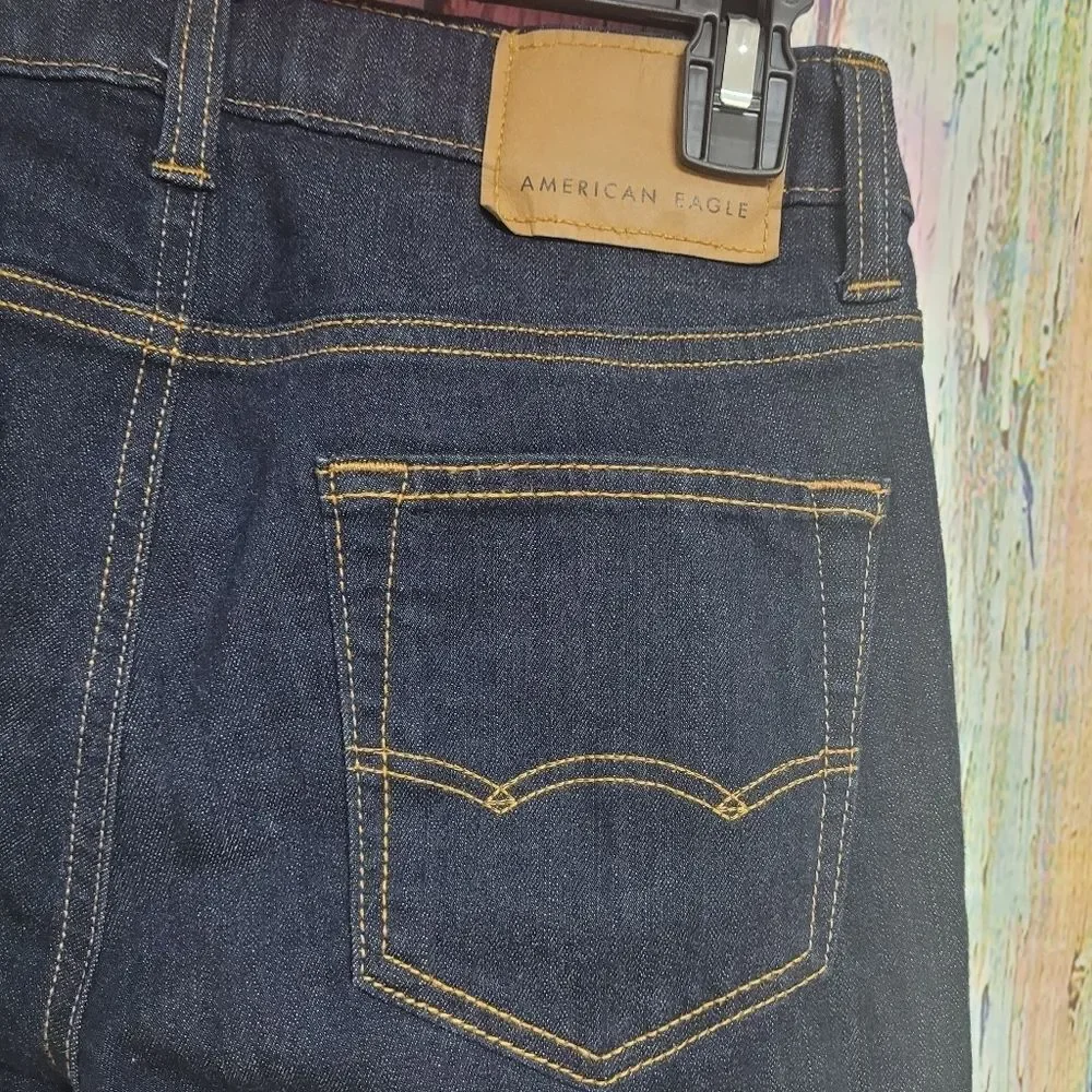EUC 28x30 Mens/boys‎ american eagle skinny jeans